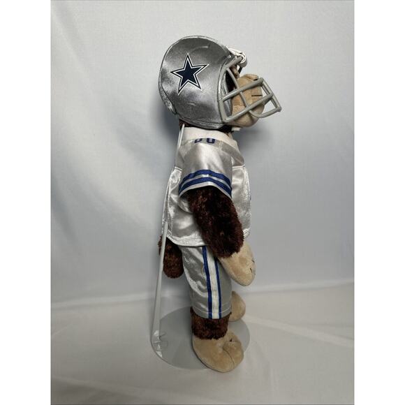 BAB Build A Bear Workshop Monkey 20” Plush Stuffed Dallas Cowboys Uniform NFL - Picture 2 of 10